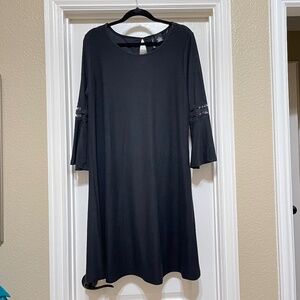 New Direction Shift Dress Bell Sleeve XL